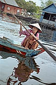 Tonle Sap - Prek Toal floating village  - every day life